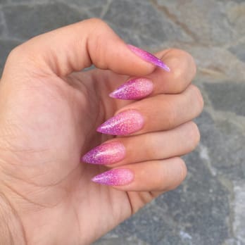 Infinity Nails & Spa - The selection was crazy! So many to choose from. I only picked pink and purple glitter but it's even better than how I imagined! - Nail Salons Near Me - Los Angeles, California