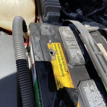 Half Price Auto Repair & Performance - Hole in battery. - Auto Repair Near Me - Phoenix, Arizona Half Price Auto Repair & Performance - Hole in battery. - Auto Repair Near Me - Phoenix, Arizona