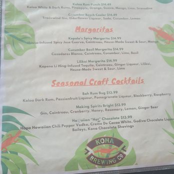 Kona Brewing - Specials Menu - Pubs Near Me - Honolulu, Hawaii Kona Brewing - Specials Menu - Pubs Near Me - Honolulu, Hawaii