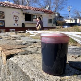 Biggest Jamaica ever (sweet hibiscus tea)