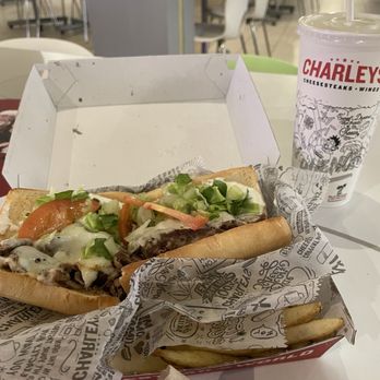 Charleys Cheesesteaks - Regular Philly cheesesteak meal with lemonade - Sandwiches Near Me - Gretna, Louisiana Charleys Cheesesteaks - Regular Philly cheesesteak meal with lemonade - Sandwiches Near Me - Gretna, Louisiana
