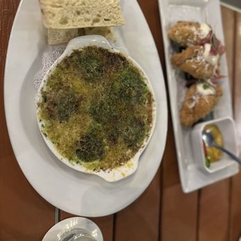 Maison Pucha Bistro - Escargot and empanada - French Near Me - Houston, Texas