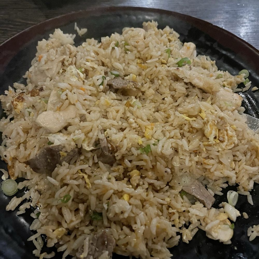 Chicken and steak Combo Fried Rice Chicken and steak Combo Fried Rice