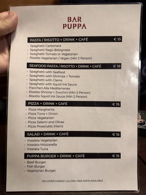 Menu photo 1 Puppa Venezia, VE Menu photo 1 Puppa Venezia, VE