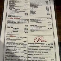 Menu front