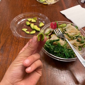 Poke Dot - Plastic avocado anyone? - Seafood Near Me - Claremont, California