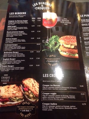 Menu photo 3 Au Bureau Villenave-d'Ornon, 33 Menu photo 3 Au Bureau Villenave-d'Ornon, 33