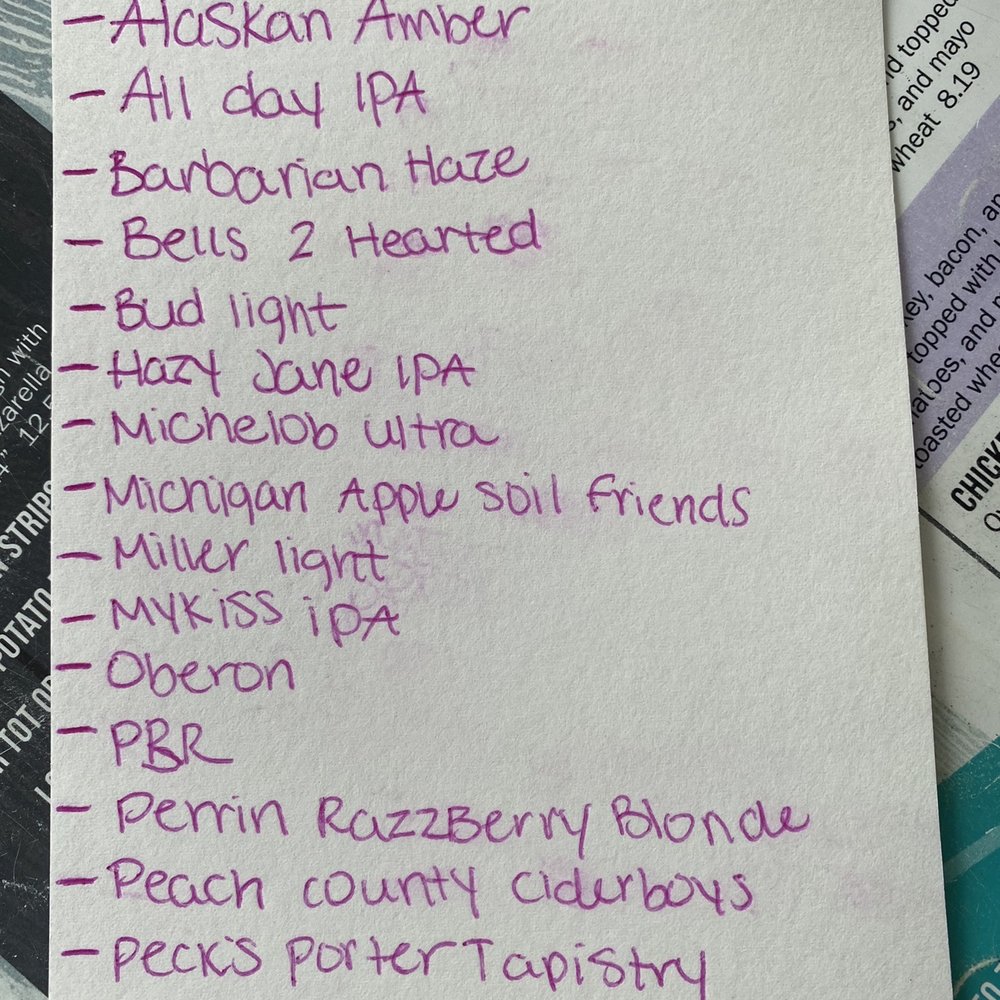 NEDS - Beer menu - Pizza Near Me - Hickory Corners, Michigan NEDS - Beer menu - Pizza Near Me - Hickory Corners, Michigan
