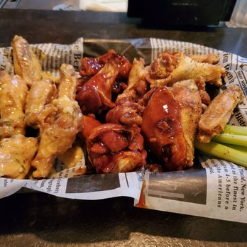 Bot's Tavern - a basket of wings and celery - Sports Bars Near Me - Selinsgrove, Pennsylvania