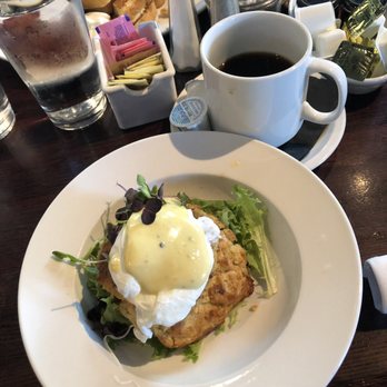 B Matthews Eatery - Crab Benedict. - New American Near Me - Savannah, Georgia