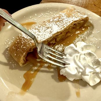Rheinblick German Restaurant - traditional apple strudel with Schlag - German Near Me - Canandaigua, New York Rheinblick German Restaurant - traditional apple strudel with Schlag - German Near Me - Canandaigua, New York