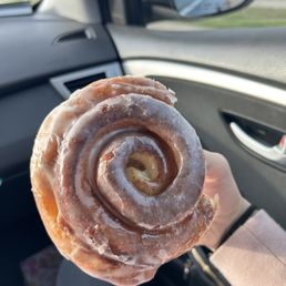 Cinnamon roll donut Cinnamon roll donut