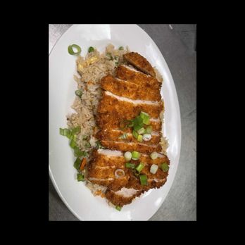 Thai Orchid - Fried rice with crispy chicken - Thai Near Me - Southbridge, Massachusetts Thai Orchid - Fried rice with crispy chicken - Thai Near Me - Southbridge, Massachusetts