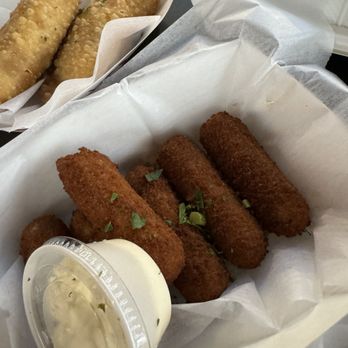 Soy Cubano - Ham Croquetas - we didn't know the inside is like ham paste. They weren't our favorite but we didn't know what they were so we tried it. - Cuban Near Me - Nashville, Tennessee Soy Cubano - Ham Croquetas - we didn't know the inside is like ham paste. They weren't our favorite but we didn't know what they were so we tried it. - Cuban Near Me - Nashville, Tennessee