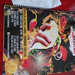 Alex's Taco's & Wings - Menu