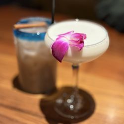 La Mesa- A Mexican Kitchen - Horchata and coconut piña margarita