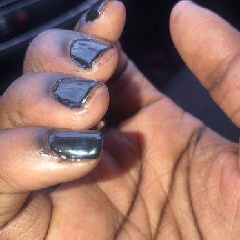 True Nail Spa - Nonsense!!! Literally just got these done 5 minutes ago - Day Spas Near Me - Silver Spring, Maryland