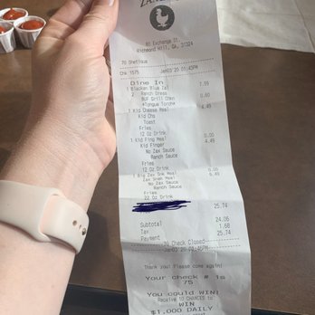 Zaxbys - Fast Food Near Me - Richmond Hill, Georgia