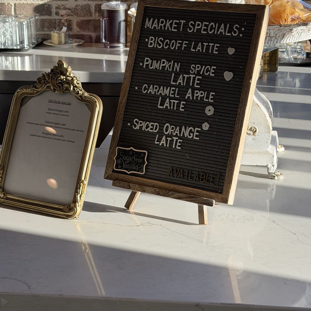 The Market at Roth - Seasonal menu and specials - Coffee & Tea Near Me - Turlock, California