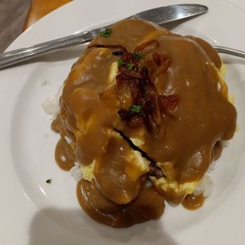 Red Hawk Resort + Casino  - Loco Moco burger egg rice smothered with brown gravy delicious. - Casinos Near Me - Placerville, California