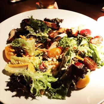 Cactus Club Cafe - Salad (minus a few bites) with blackened chicken - Canadian (New) Near Me - Calgary, Alberta Cactus Club Cafe - Salad (minus a few bites) with blackened chicken - Canadian (New) Near Me - Calgary, Alberta