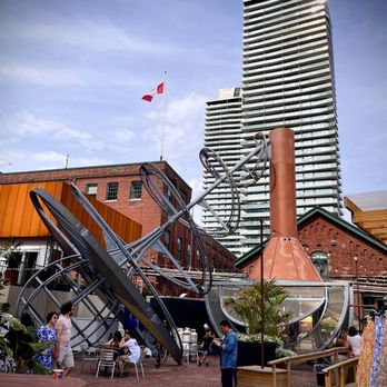 The Distillery District - Entrance to the place - Local Flavor Near Me - Toronto, Ontario