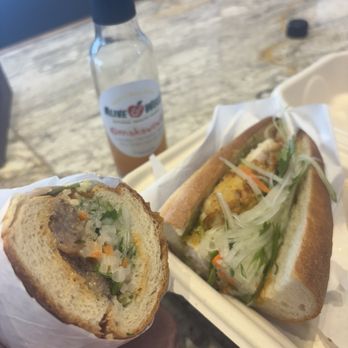 Alive & Well - Half of my taro root sandwich and half of my husband's fish sandwich - Health Markets Near Me - Kahului, Hawaii Alive & Well - Half of my taro root sandwich and half of my husband's fish sandwich - Health Markets Near Me - Kahului, Hawaii