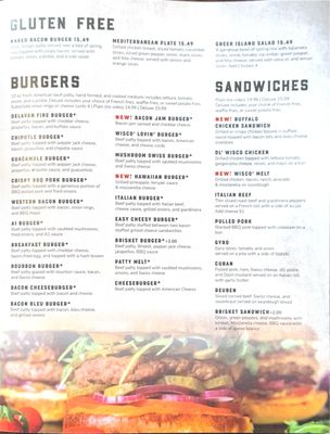 Menu photo 1 Ol Wisco Bar And Grill Delavan, WI