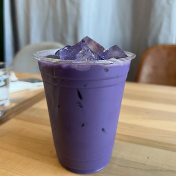 Bearcat Baked - Iced Ube latte - Bakeries Near Me - New Orleans, Louisiana Bearcat Baked - Iced Ube latte - Bakeries Near Me - New Orleans, Louisiana