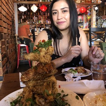 Nue - Chicken Tower of Chengdu Wings Brunch - Tapas/Small Plates Near Me - Seattle, Washington