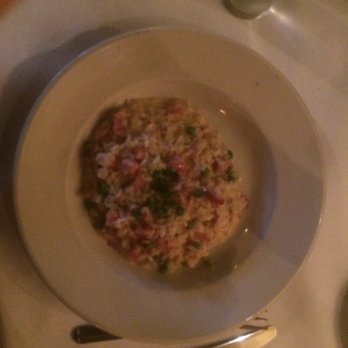 Pasta Prego - Prosciutto and pea risotto - Wine Bars Near Me - Napa, California