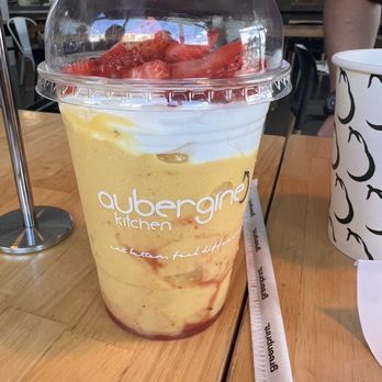 Aubergine Kitchen - Passion Fruit Smoothie (GF, V) - Mediterranean Near Me - Lehi, Utah