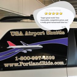 USA Airport Shuttle - Review for USA Airport Shuttle - PDX Airport Shuttle