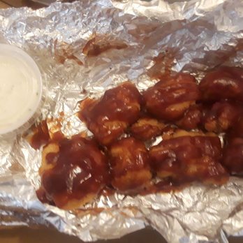 Tinder's Pizza - Tinders version of boneless bbq wings - Pizza Near Me - Reseda, California Tinder's Pizza - Tinders version of boneless bbq wings - Pizza Near Me - Reseda, California