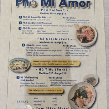 Pho Mi Amor - Menu - Feb 2026 - Vietnamese Near Me - Elk Grove, California Pho Mi Amor - Menu - Feb 2026 - Vietnamese Near Me - Elk Grove, California