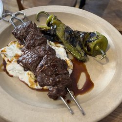 Soif - Lunch special- beef brochette