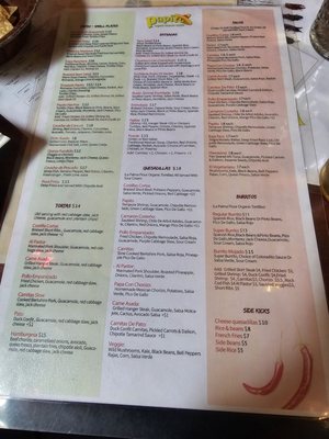 Menu photo 8 Papito Potrero Hill San Francisco, CA