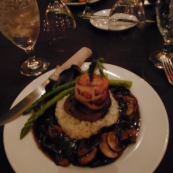 Fairview Cafe - Filet, scallops and risotto in a mushroom gravy! - American Near Me - Tafton, Pennsylvania
