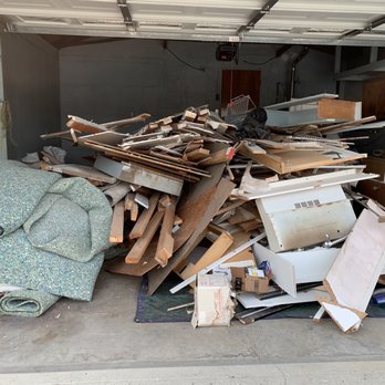 Jc Dumpster Rentals - Fully loaded garage - Demolition Services Near Me - Los Angeles, California