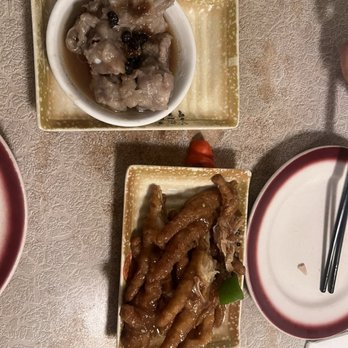 Nom Wah Tea Parlor - Chicken Feet Sweet and Sour Pork Chops - Dim Sum Near Me - New York, New York Nom Wah Tea Parlor - Chicken Feet Sweet and Sour Pork Chops - Dim Sum Near Me - New York, New York