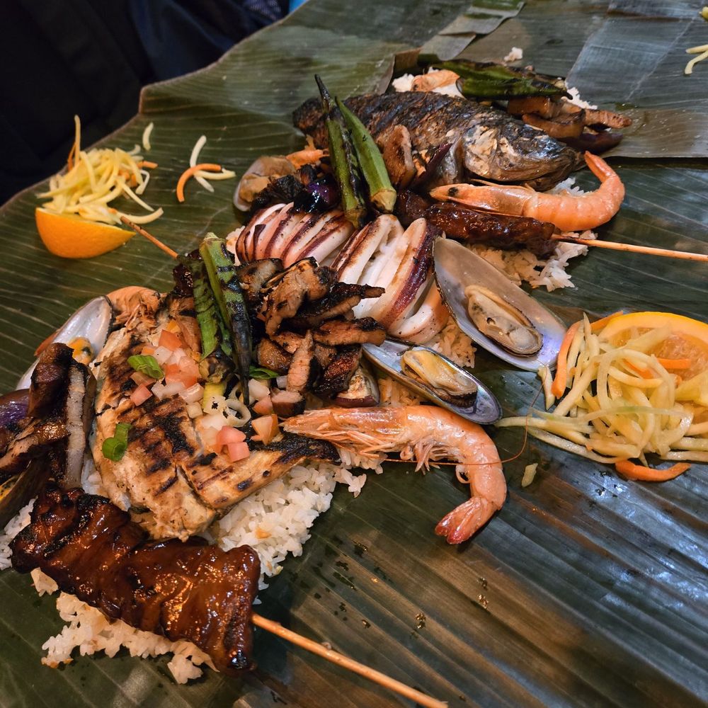 Kamayan set Kamayan set