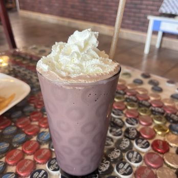 American Burger - Chocolate and banana milkshake - Burgers Near Me - Monterey, California American Burger - Chocolate and banana milkshake - Burgers Near Me - Monterey, California