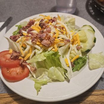 Captain Steve's - A side salad - Seafood Near Me - Fort Mill, South Carolina