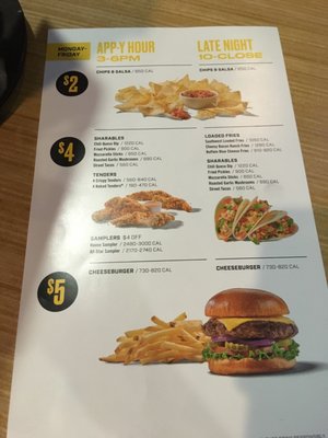 Menu photo 2 Buffalo Wild Wings Concord, NC