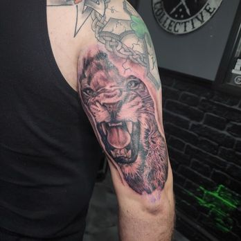 Modern Ink Tattoo - Lion - Tattoo Near Me - Peoria, Arizona Modern Ink Tattoo - Lion - Tattoo Near Me - Peoria, Arizona