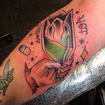 Damaged Lifestyle Tattoo - Tattoo by Jay - thanks dude! - Tattoo Near Me - Vacaville, California