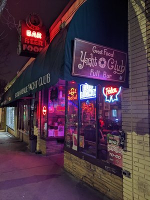 Photo of The Euclid Avenue Yacht Club - Atlanta, GA, US. Entrance to The Euclid Avenue Yacht Club