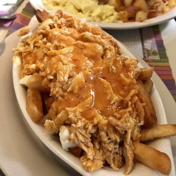 Chez Ben Diner - Buffalo chicken poutine - Diners Near Me - Manchester, Connecticut