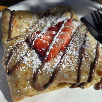 Café Crêpe - Strawberry fields - Cafes Near Me - Big Bear Lake, California