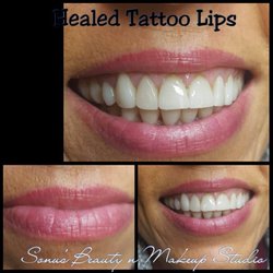 Sonu's Beauty n Makeup Studio - Healed Tattoo Lips